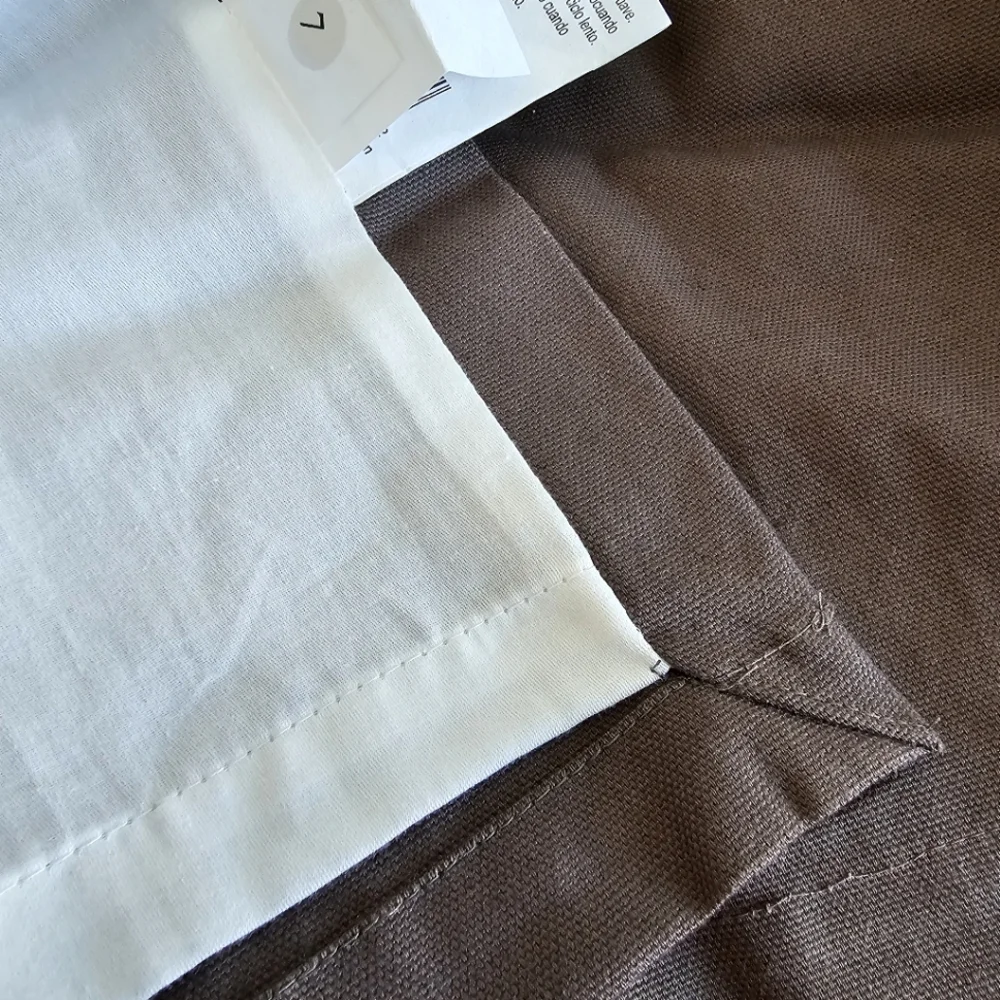 NWT The Collection Bed Bath & Beyond Charcoal Linen Blend Curtain Panel 25x108
